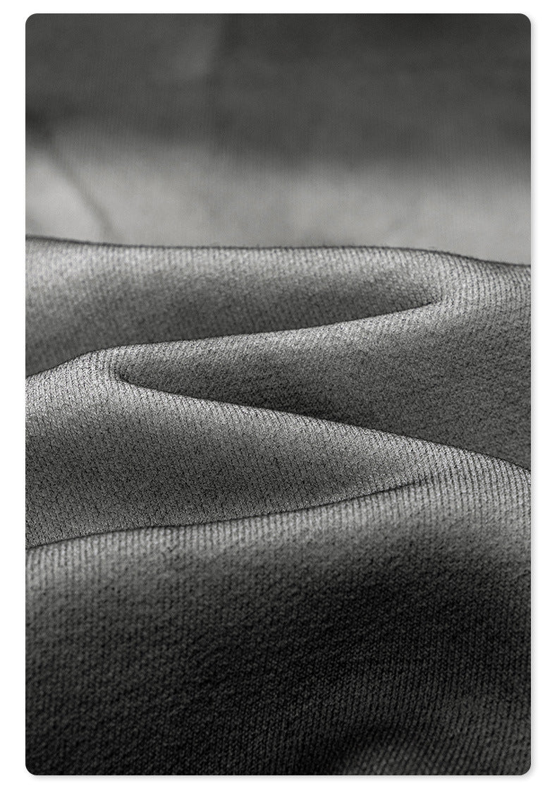 Men's Distressed Hoodie - Post-Apocalyptic Graffiti Style, 400gsm Fleece Pullover