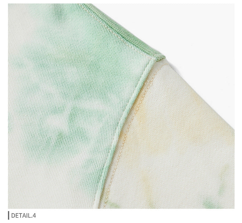 Tie-Dye Camo Hoodie | Unisex Oversized Pullover Streetwear