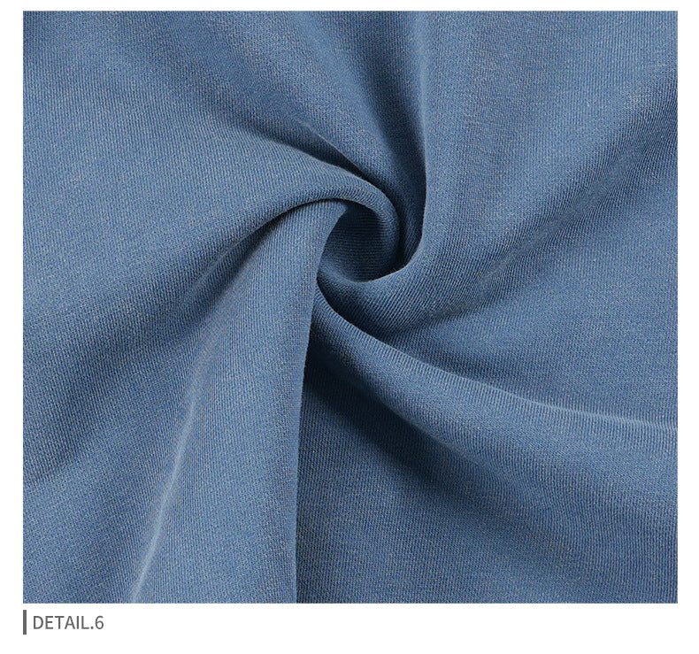 Unisex Distressed Hoodie - Oversized Blue Pullover, Streetwear Style