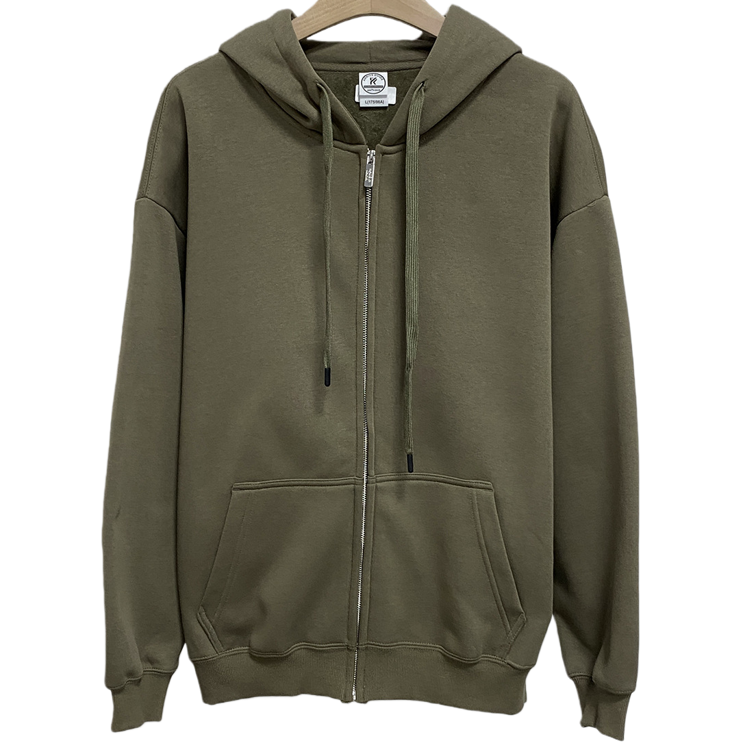 Teno Unisex Full-Zip Oversized Hoodie