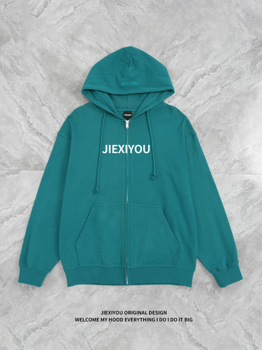 Double-Sided Print Hoodie | Cartoon Pullover Streetwear