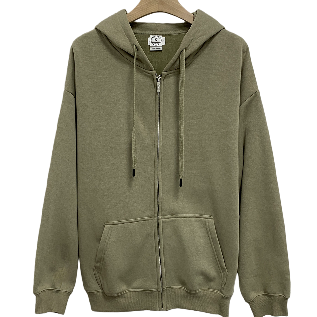 Teno Unisex Full-Zip Oversized Hoodie