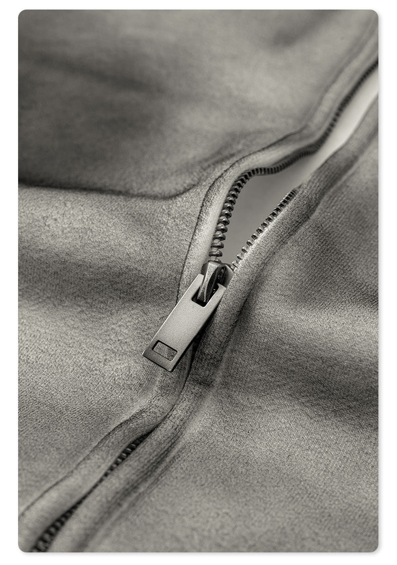 Men's Distressed Hoodie - Post-Apocalyptic Graffiti Style, 400gsm Fleece Pullover