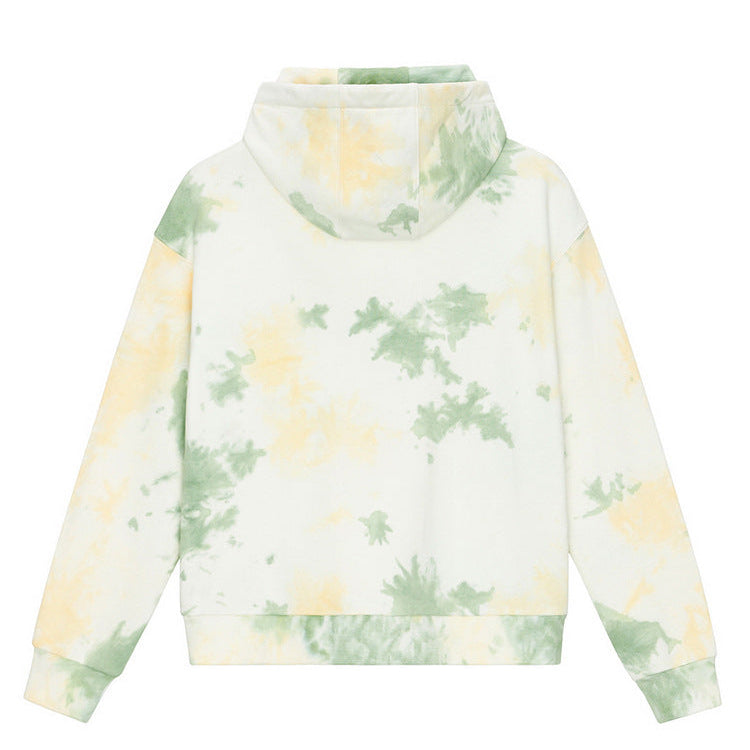 Tie-Dye Camo Hoodie | Unisex Oversized Pullover Streetwear