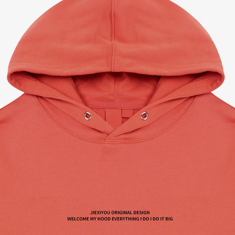 Unisex Custom Hoodie - Orange Pullover, Group & Team Wear