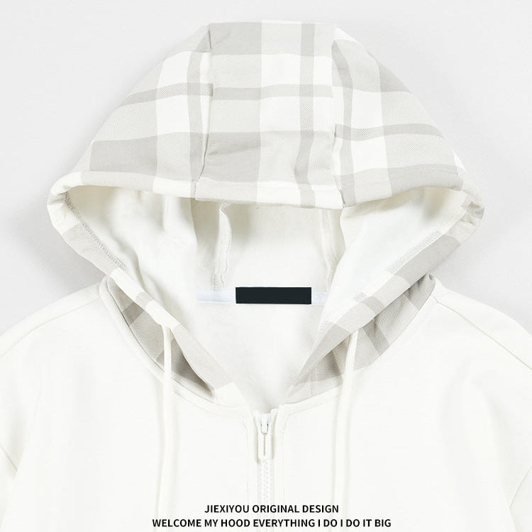 Unisex Heavyweight Zip Hoodie - Fleece Lined Pullover, Oversized Streetwear