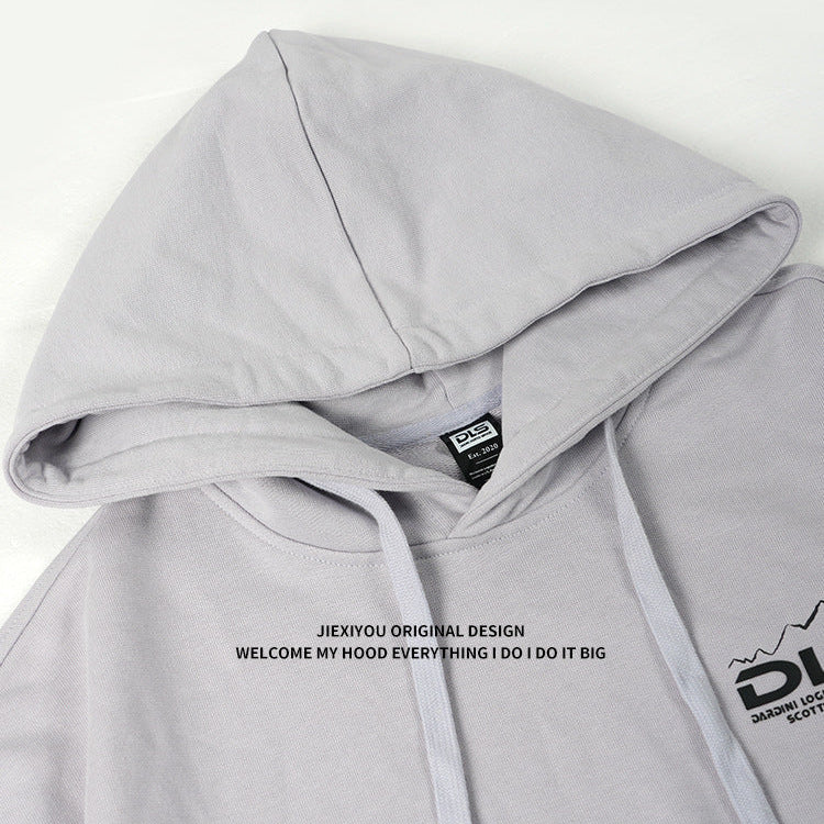 Unisex 3D Print Hoodie - Oversized Lavender Pullover, Textured Streetwear