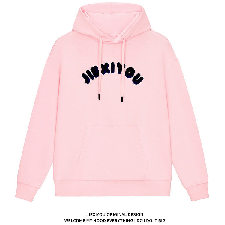 Unisex 3D Silicone Print Hoodie | Oversized Pullover Streetwear