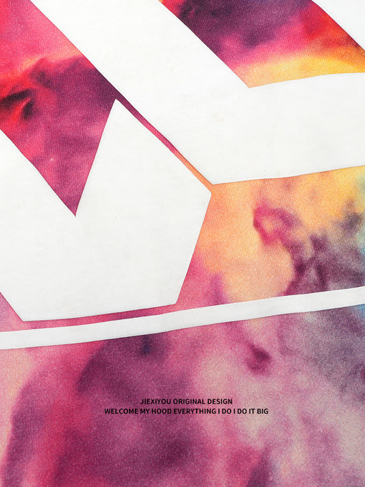 Unisex Graphic Hoodie - Fleece Lined Pullover, Colorful Streetwear