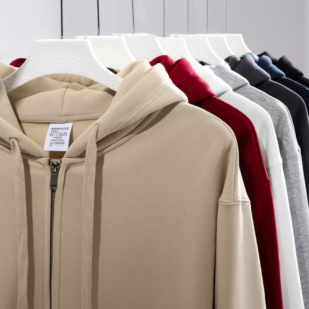 Teno Unisex Full-Zip Oversized Hoodie