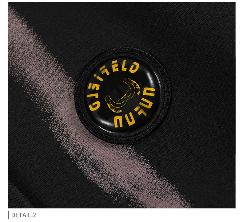 Unisex Tie Dye Hoodie - Oversized Brown Pullover, Casual Streetwear