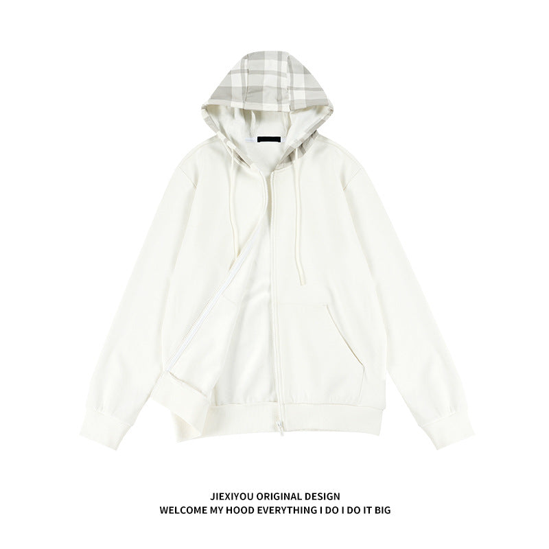 Unisex Heavyweight Zip Hoodie - Fleece Lined Pullover, Oversized Streetwear