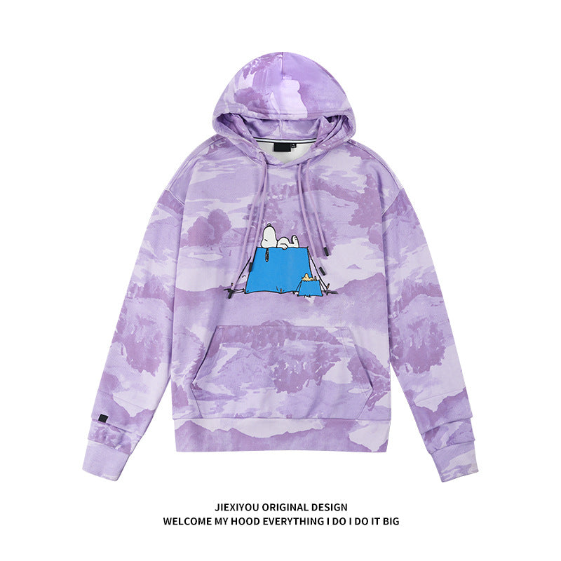 Unisex 3D Graphic Hoodie - Oversized Cotton Pullover, Casual Streetwear