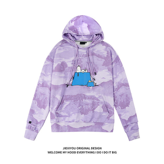 Unisex 3D Graphic Hoodie - Oversized Cotton Pullover, Casual Streetwear