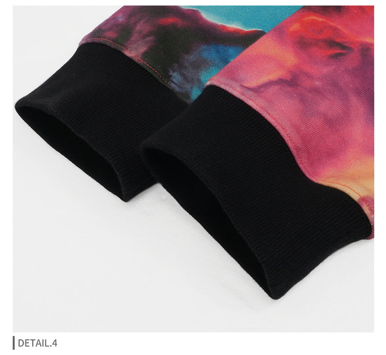 Unisex Graphic Hoodie - Fleece Lined Pullover, Colorful Streetwear