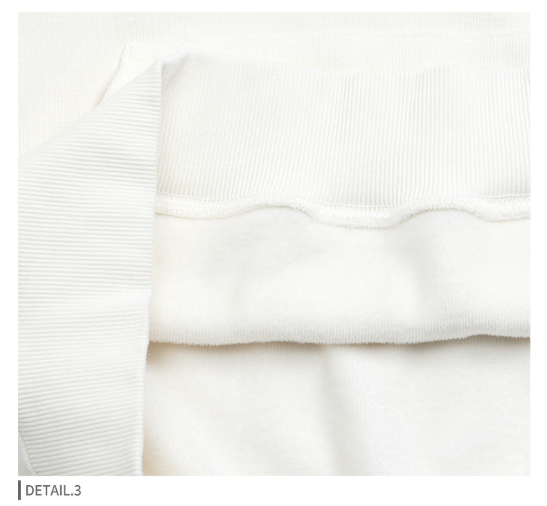 Unisex Color Block Hoodie - Fleece Lined, Dog Graphic Pullover