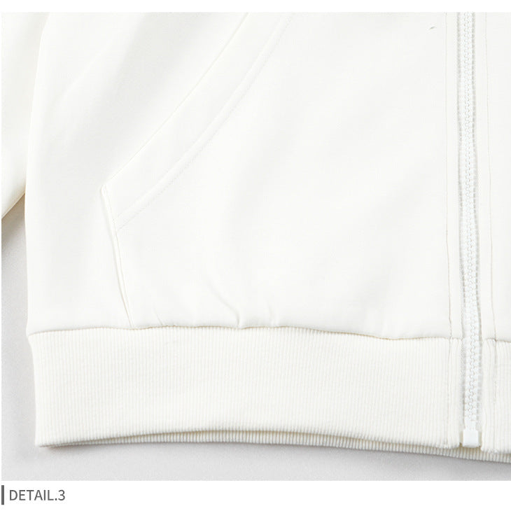 Unisex Heavyweight Zip Hoodie - Fleece Lined Pullover, Oversized Streetwear