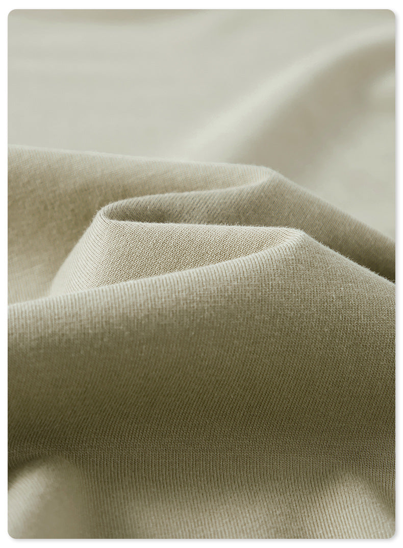 Men's Heavyweight Crewneck Sweatshirt - 425gsm Cotton, Oversized T-Shirt