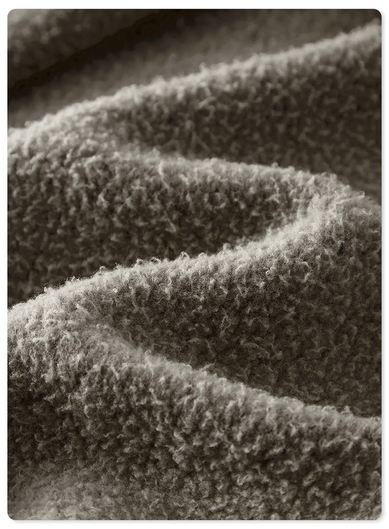 Women's Cropped Fleece Hoodie - Vintage Washed, Zip-Up Jacket