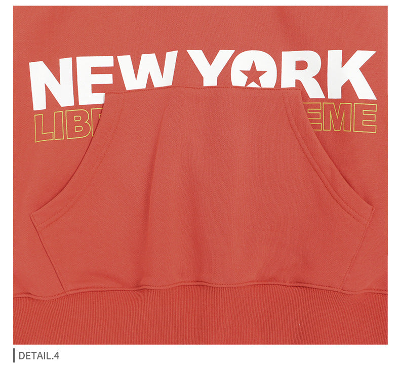 Unisex Custom Hoodie - Orange Pullover, Group & Team Wear