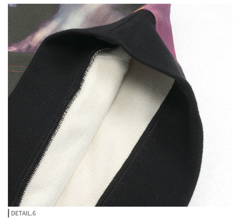 Unisex Graphic Hoodie - Fleece Lined Pullover, Colorful Streetwear