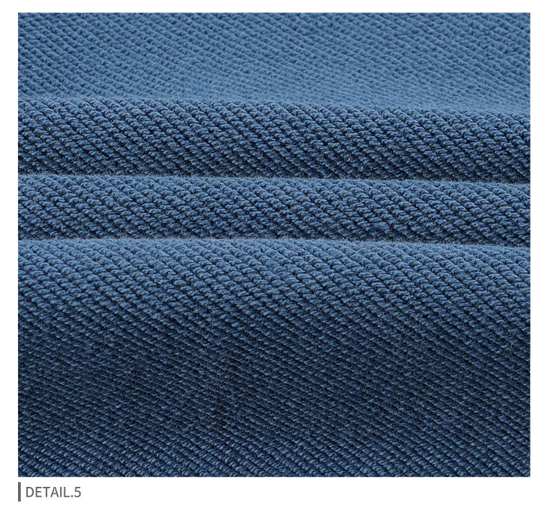 Unisex Distressed Hoodie - Oversized Blue Pullover, Streetwear Style