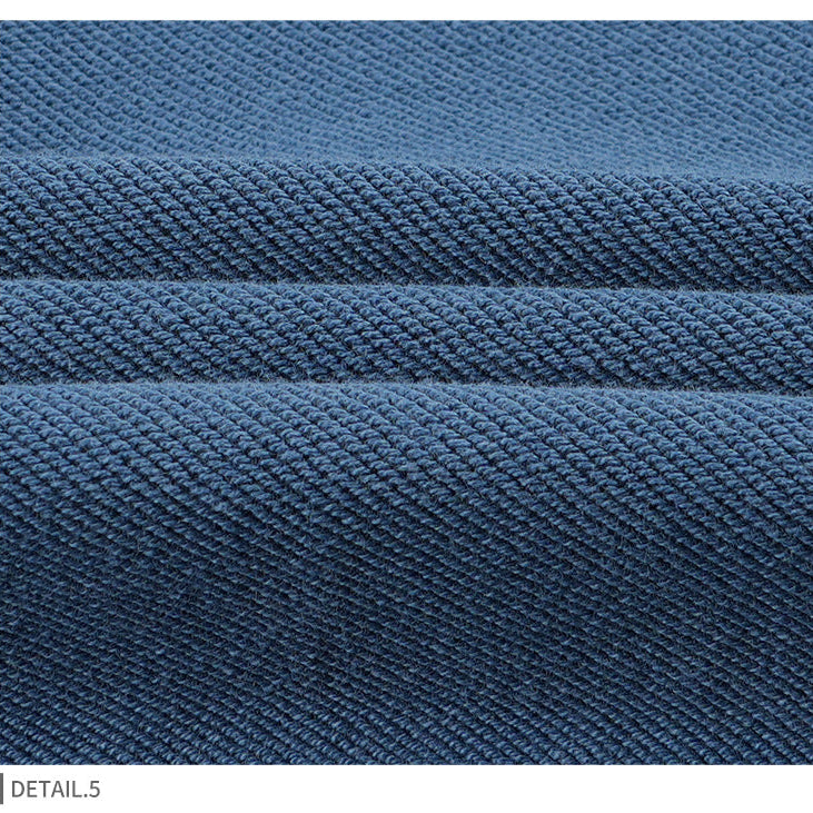 Unisex Distressed Hoodie - Oversized Blue Pullover, Streetwear Style