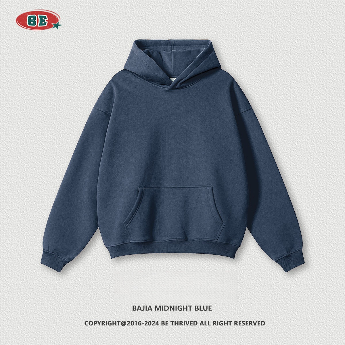 Men's Fleece Hoodie - 425gsm Heavyweight Cotton, Oversized Pullover