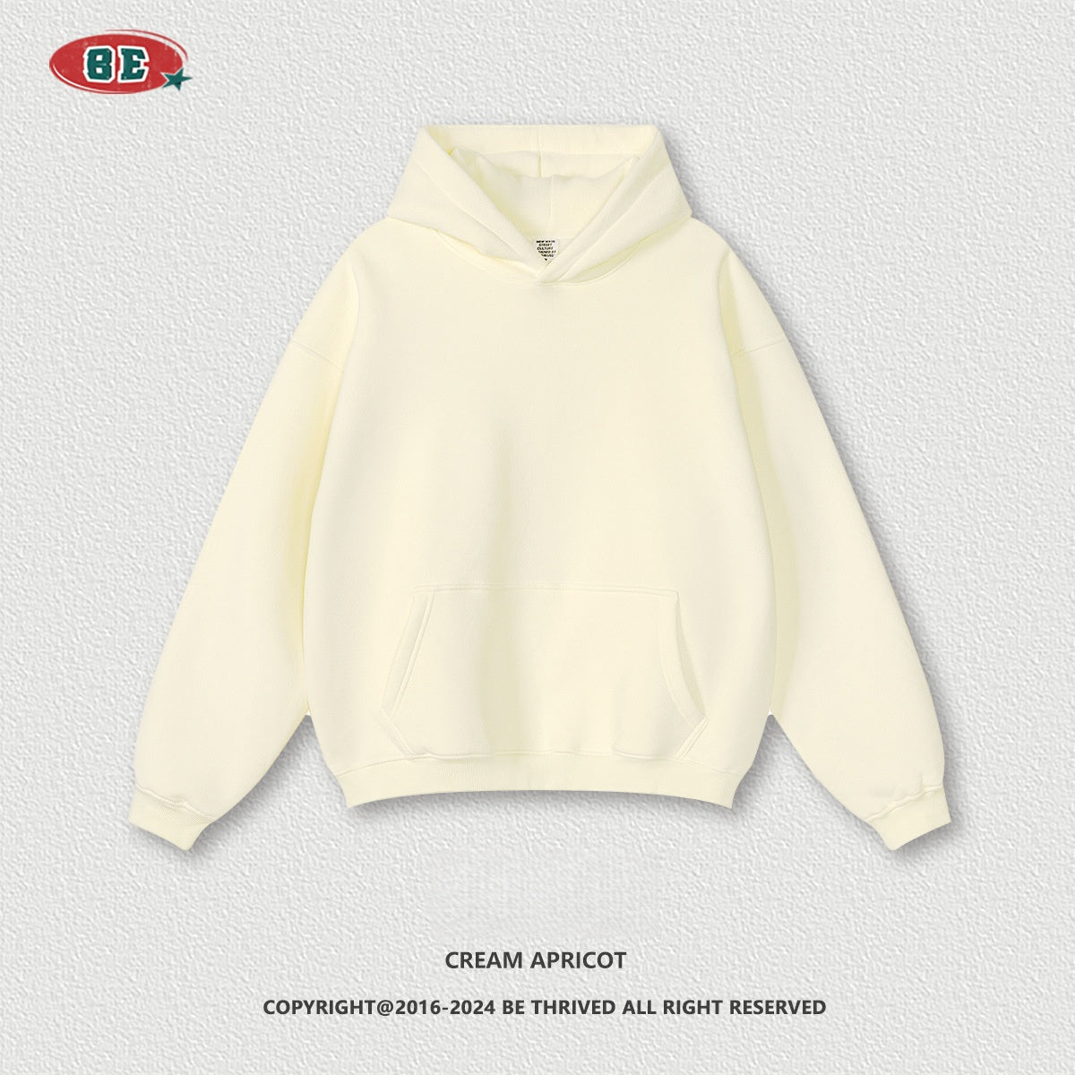 Men's Fleece Hoodie - 425gsm Heavyweight Cotton, Oversized Pullover