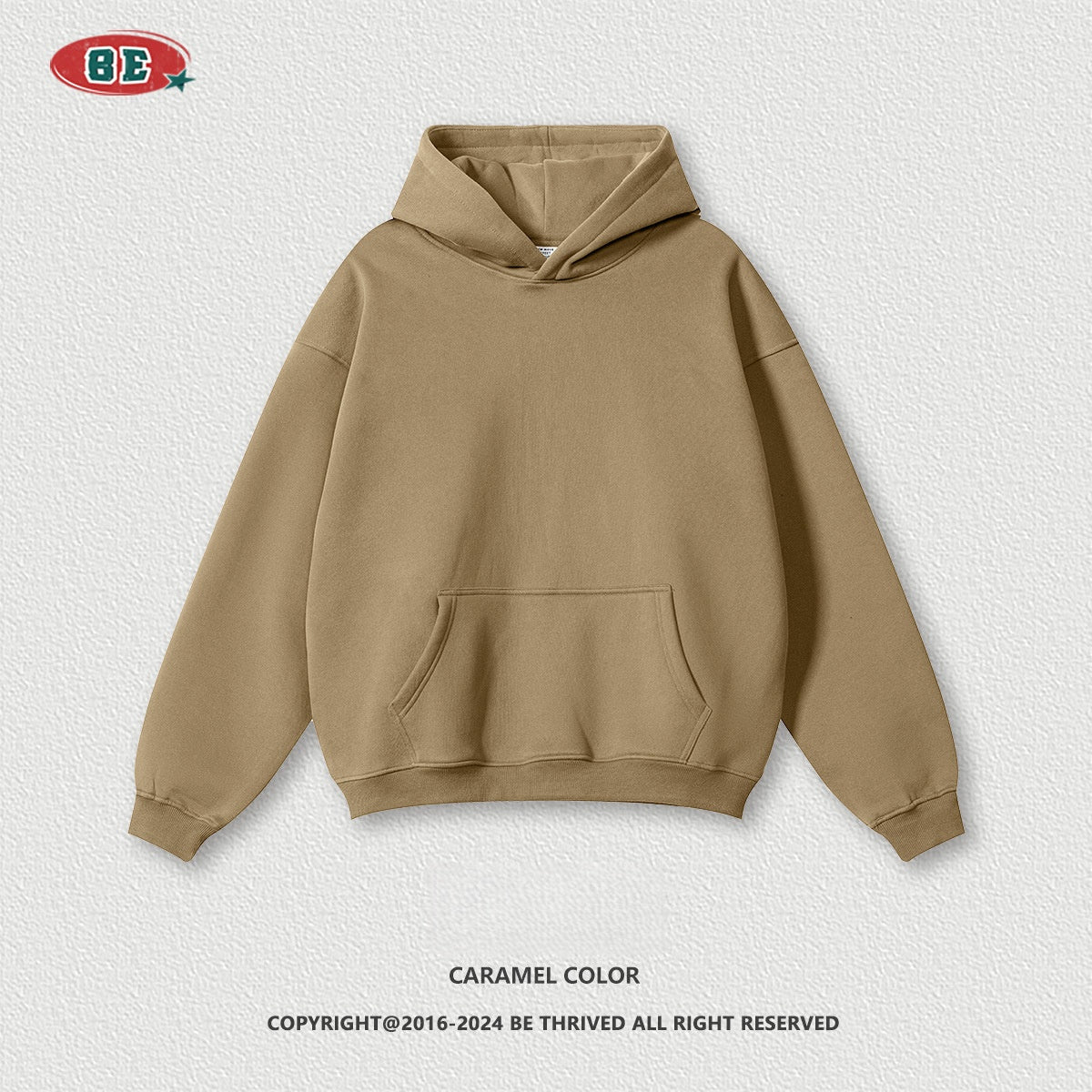 Men's Fleece Hoodie - 425gsm Heavyweight Cotton, Oversized Pullover
