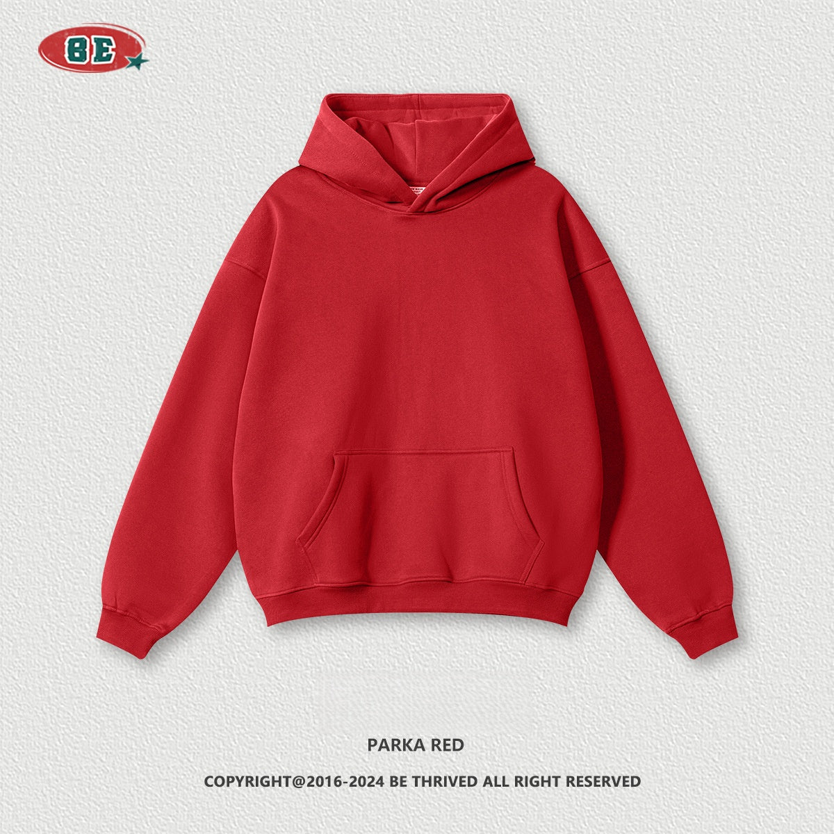 Men's Fleece Hoodie - 425gsm Heavyweight Cotton, Oversized Pullover